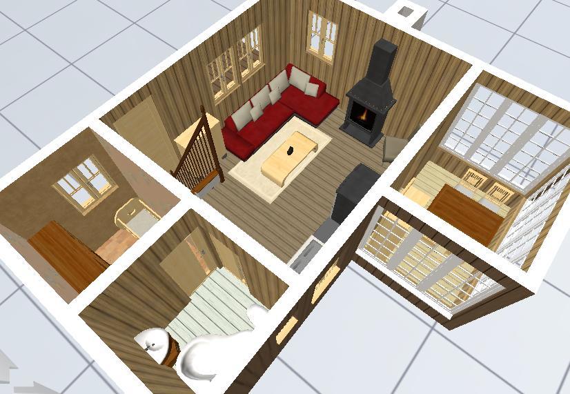 Norwegisches Holzhaus Villa Neuruppin Ngoại thất bức ảnh