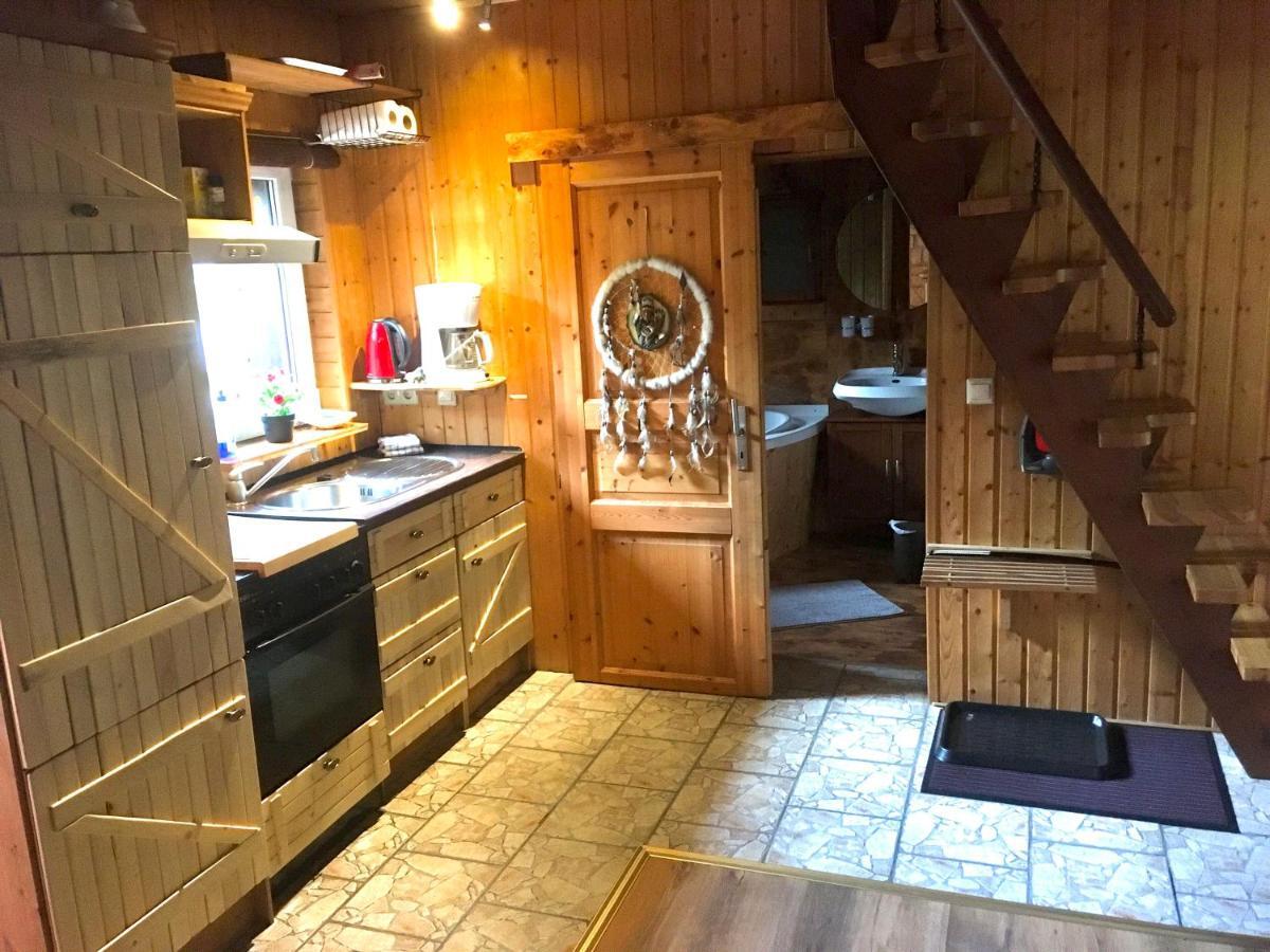 Norwegisches Holzhaus Villa Neuruppin Ngoại thất bức ảnh